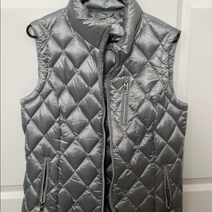 Silver Calvin Klein Vest